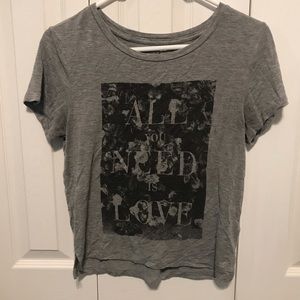 “All You Need Is Love” Crop Top